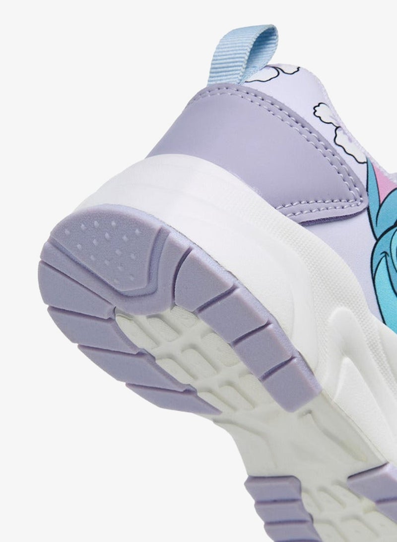 ديزني حذاء رياضي بناتي بطبعة ستيتش بشريط لاصق - Image 5